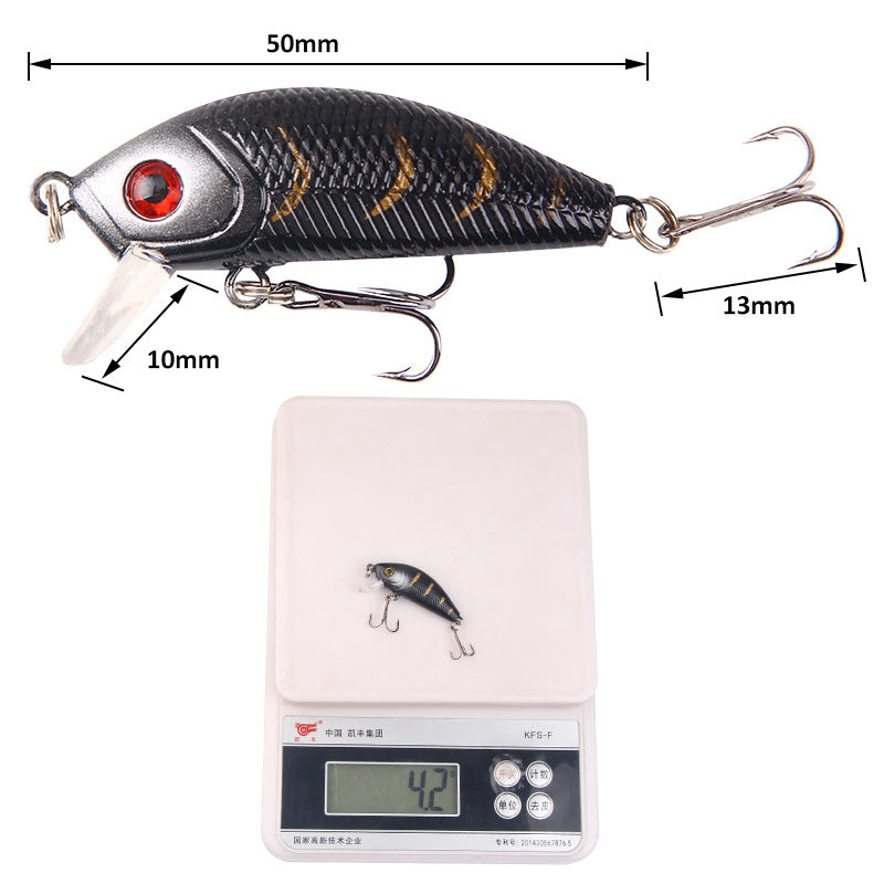 Lure (Artificial Fishing Bait) – 5cm/4.2g, for Saltwater and Freshwater Fishing